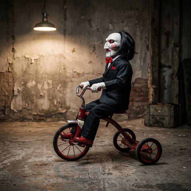 TrikeTerror™ - Billy the Puppet Tricycle
